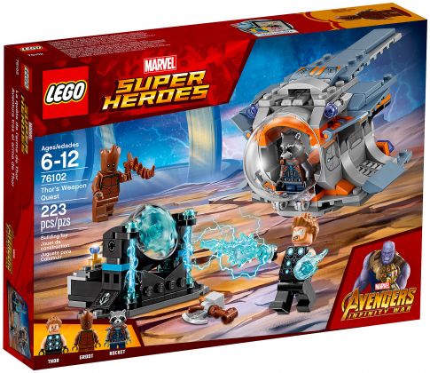 LEGO Marvel 76102 À la recherche du marteau de Thor