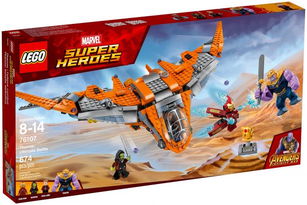 LEGO Marvel 76107 Le combat ultime de Thanos