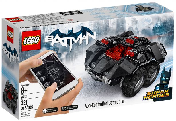 LEGO DC Comics 76112 La Batmobile télécommandée