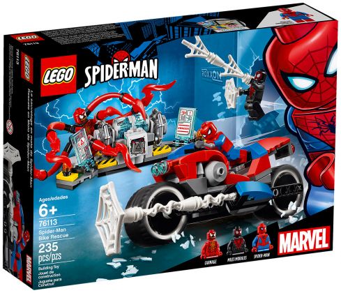 LEGO Marvel 76113 Le sauvetage en moto de Spider-Man