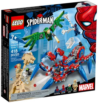 LEGO Marvel 76114 Le véhicule araignée de Spider-Man