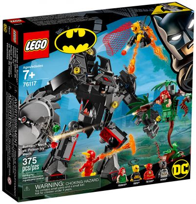 LEGO DC Comics 76117 Le robot Batman contre le robot Poison Ivy