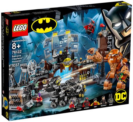 LEGO DC Comics 76122 L’invasion de la Batcave par Gueule d'argile