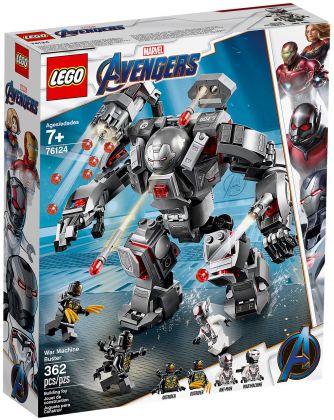 LEGO Marvel 76124 L'armure de War Machine