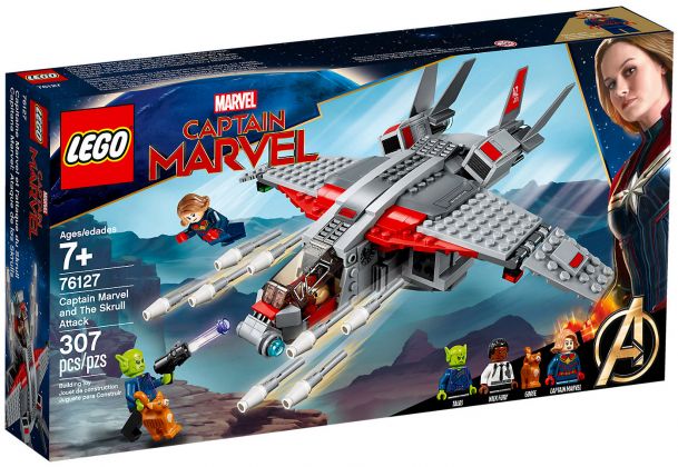 LEGO Marvel 76127 Captain Marvel et l'attaque du Skrull