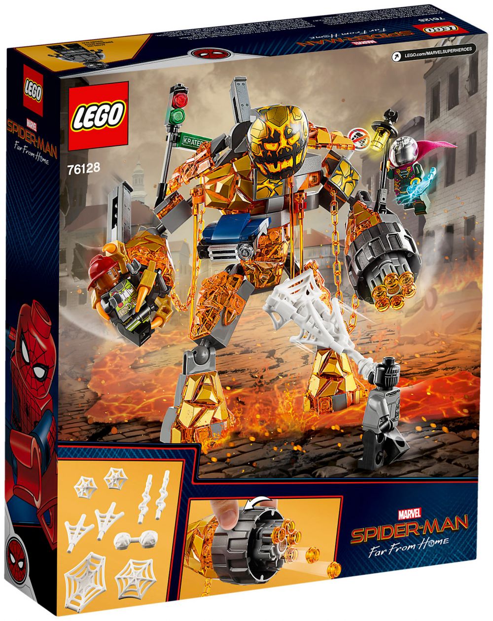 LEGO Marvel 76133 - Spider-Man et la course poursuite en voiture pas cher 
