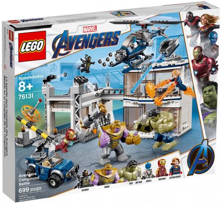 LEGO Marvel 76131 L'attaque du QG des Avengers