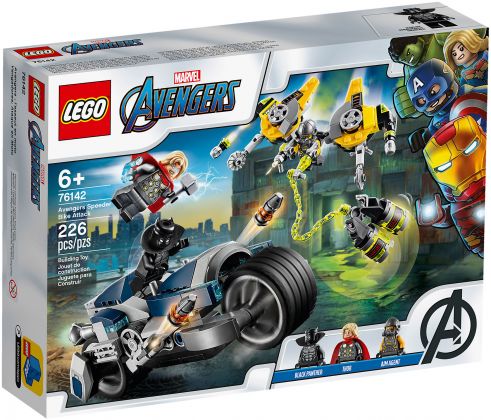 LEGO Marvel 76142 L'attaque du Speeder Bike des Avengers