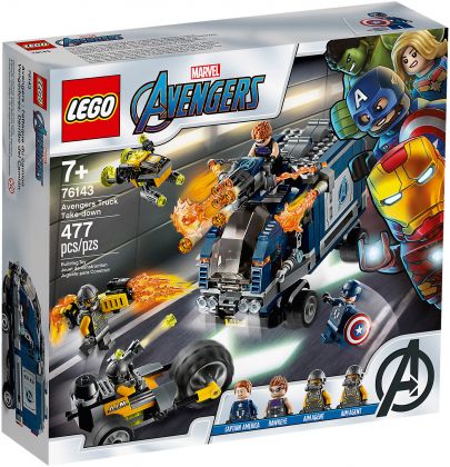 LEGO Marvel 76143 L'attaque du camion des Avengers