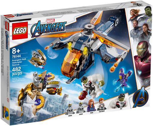 LEGO Marvel 76144 L'hélicoptère des Avengers