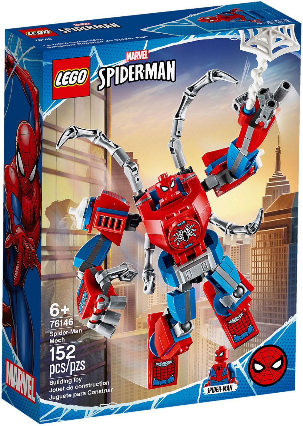 LEGO Marvel 76146 pas cher, Le robot de Spider-Man