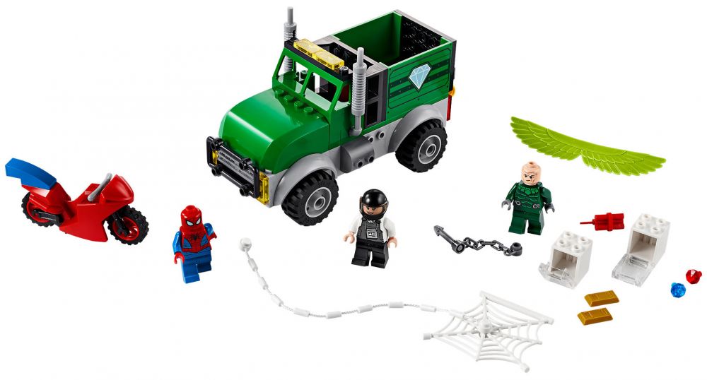 Lego Marvel Super HeroesTM - L'attaque du camion des Avengers, Jouet Marvel Enfant  7 Ans Et Plus, 477 Pièces - 76143 - Comparer avec