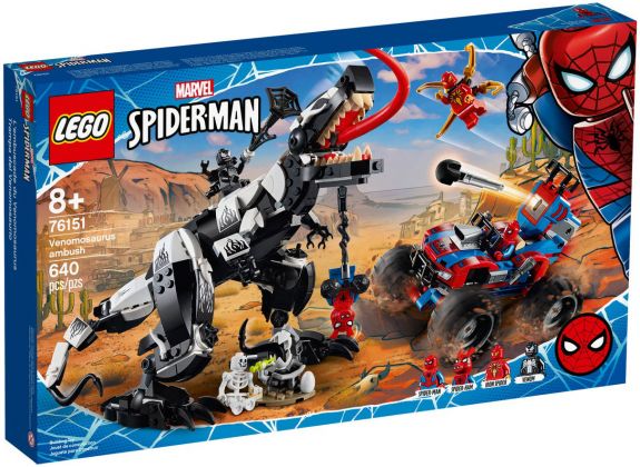 LEGO Marvel 76151 L'embuscade du Venomsaurus