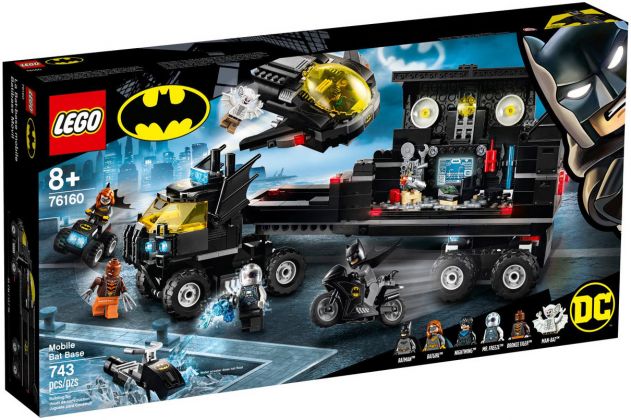 LEGO DC Comics 76160 La base mobile de Batman