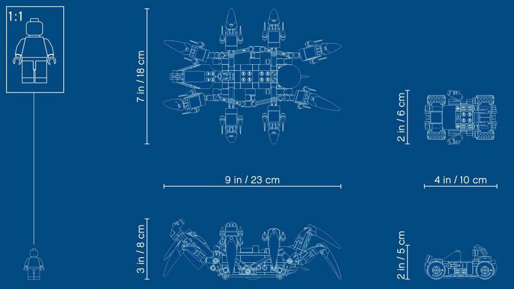 LEGO Le véhicule araignée de Spider-Man