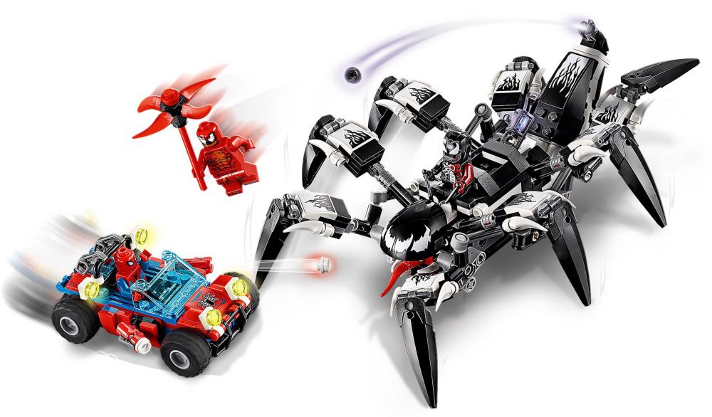 LEGO Marvel 76163 pas cher, Spider-Man : Le véhicule araignée de Venom