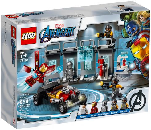 LEGO Marvel 76167 L'armurerie d'Iron Man