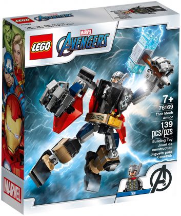 LEGO Marvel 76169 L’armure robot de Thor