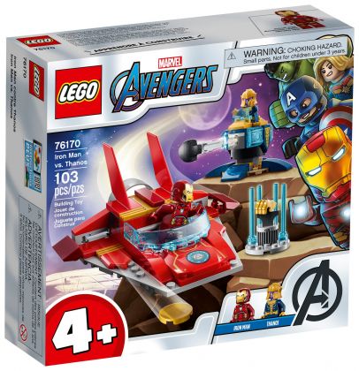 LEGO Marvel 76170 Iron Man contre Thanos