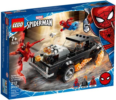 LEGO Marvel 76173 Spider-Man et Ghost Rider contre Carnage