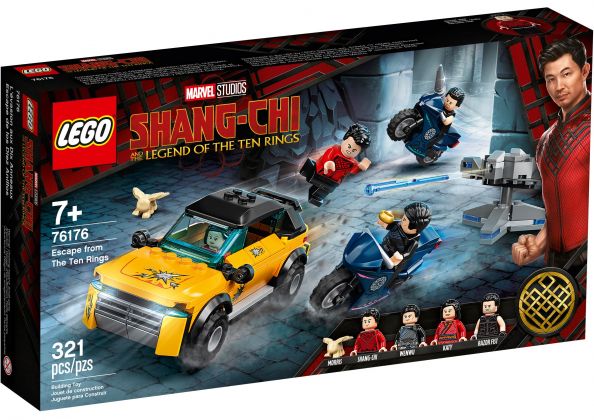 LEGO Marvel 76176 Shang-Chi : L’évasion des Dix Anneaux