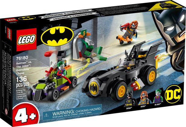 LEGO DC Comics 76180 Batman contre le Joker : course-poursuite en Batmobile