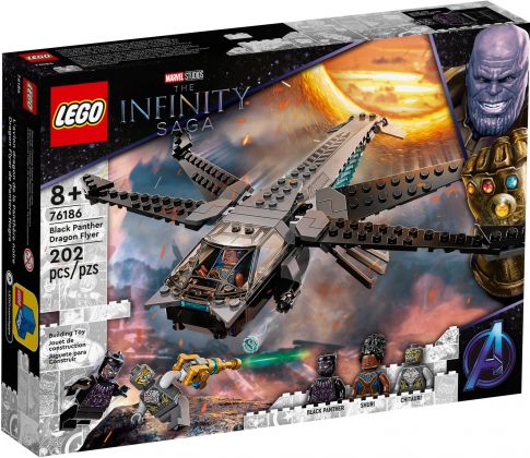 LEGO Marvel 76186 Le dragon volant de Black Panther