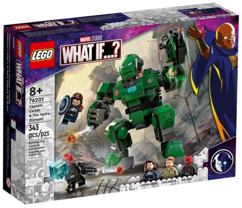 LEGO Marvel 76201 L’agent Carter et le marcheur d’Hydra