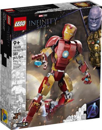 LEGO Marvel 76206 L’armure articulée d’Iron Man