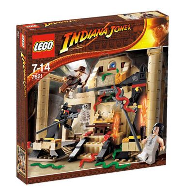 LEGO Indiana Jones 7621 Le tombeau aux serpents