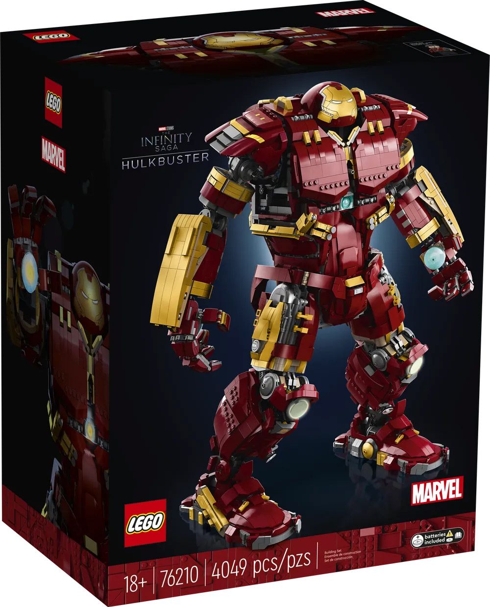 LEGO Marvel 76210 pas cher, L'armure Hulkbuster​