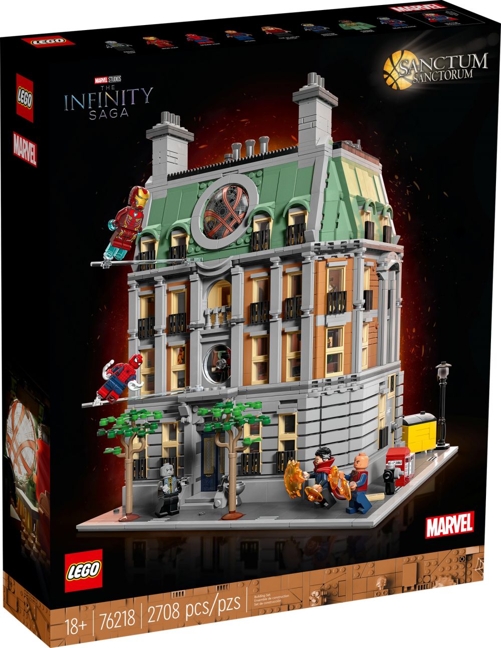 Soldes LEGO Marvel Spider-Man - Spider-Man dans le labo de Docteur