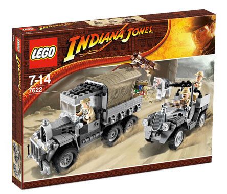 LEGO Indiana Jones 7622 pas cher, La quête du trésor perdu