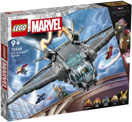 LEGO Marvel 76248 Le Quinjet des Avengers