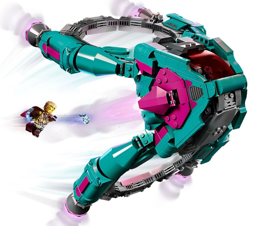 LEGO Marvel 76255 pas cher, Le nouveau vaisseau des Gardiens