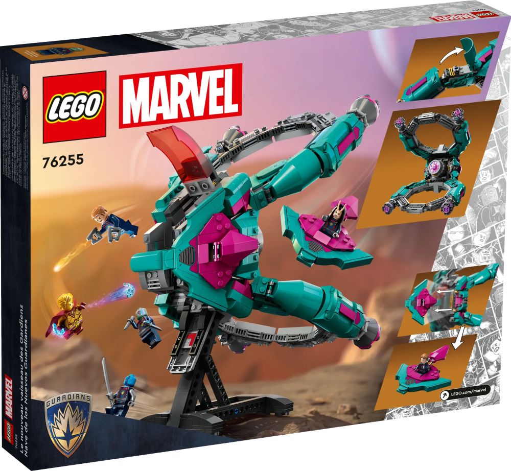 LEGO Marvel 76255 pas cher, Le nouveau vaisseau des Gardiens