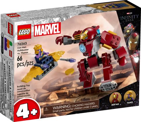 LEGO Marvel 76263 La Hulkbuster d’Iron Man contre Thanos