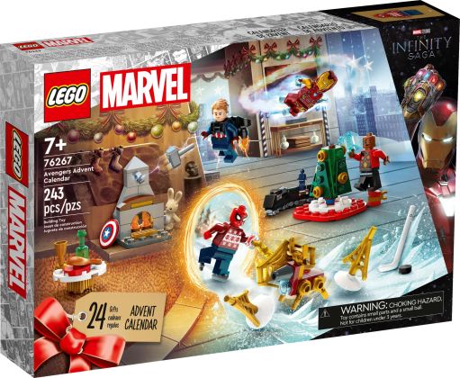 LEGO Marvel 76267 Calendrier de l’Avent LEGO Marvel Infinity Saga 2023