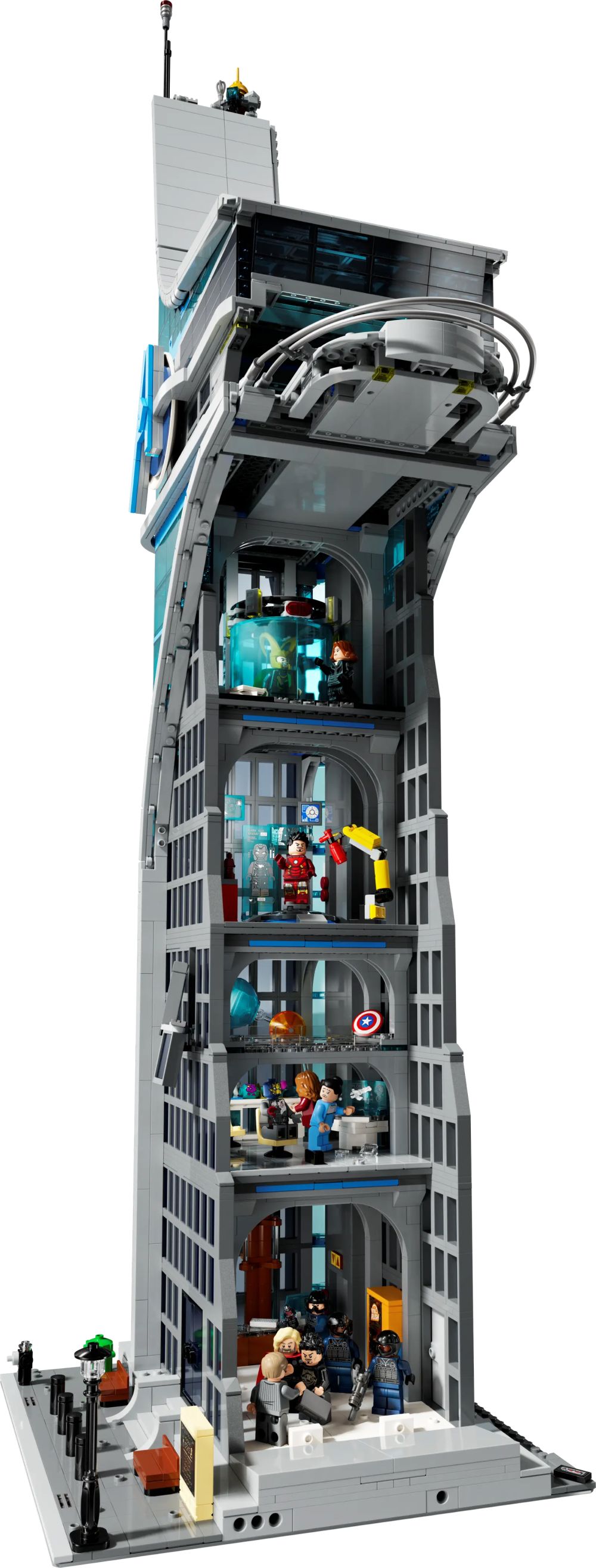LEGO Marvel 76269 pas cher, La tour des Avengers