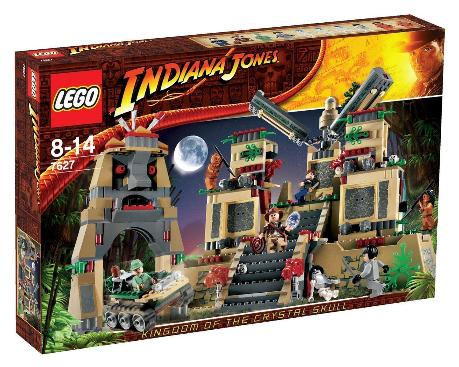 LEGO Indiana Jones 7627 pas cher, Le Temple du Crâne de