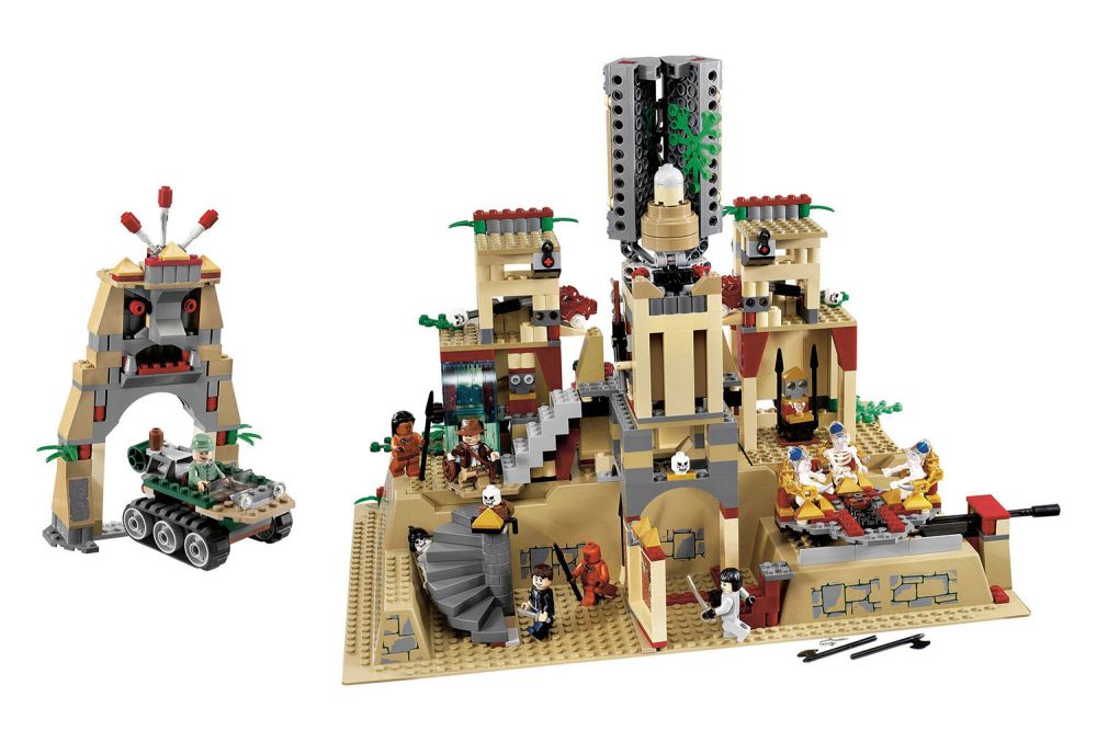 LEGO Indiana Jones 7622 pas cher, La quête du trésor perdu