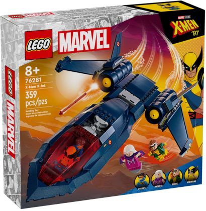 LEGO Marvel 76281 Le X-jet des X-Men