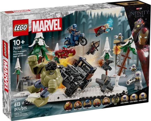 LEGO Marvel 76291 Avengers Rassemblement : L’ère d’Ultron