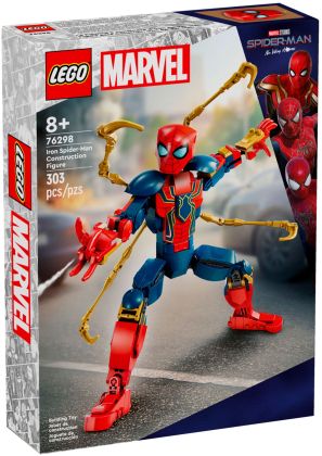 LEGO Marvel 76298 Figurine d’Iron Spider-Man à construire