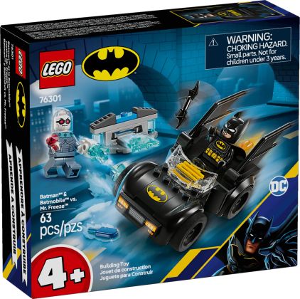 LEGO DC Comics 76301 Batman et la Batmobile contre Mr. Freeze