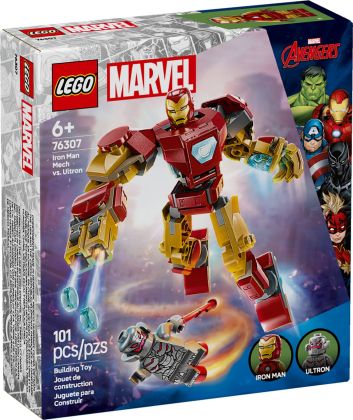 LEGO Marvel 76307 Le robot d’Iron Man contre Ultron