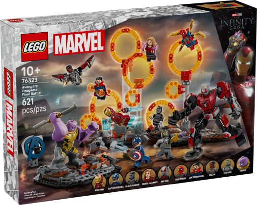 LEGO Marvel 76323 Combat final d’Avengers : Endgame
