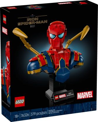 LEGO Marvel 76326 Buste d’Iron Spider-Man