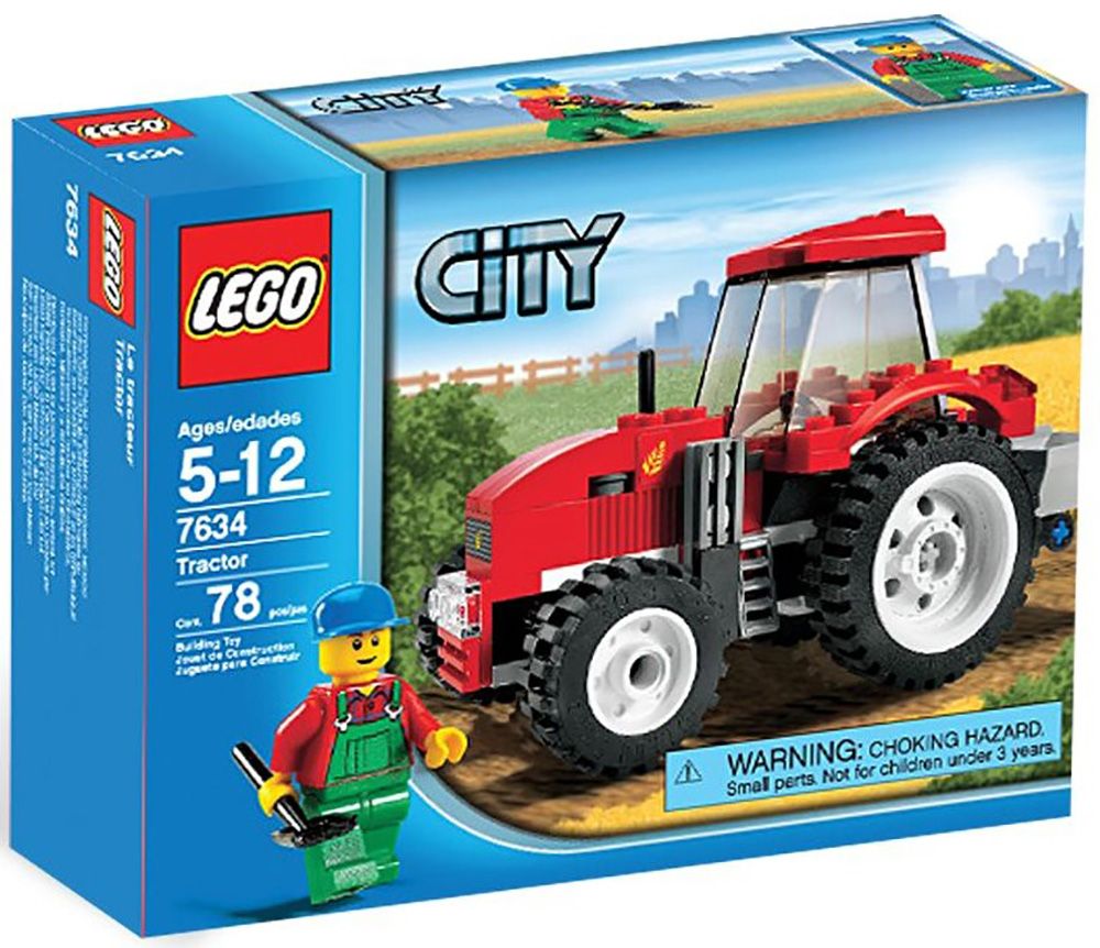 LEGO City 7634 pas cher, Le tracteur