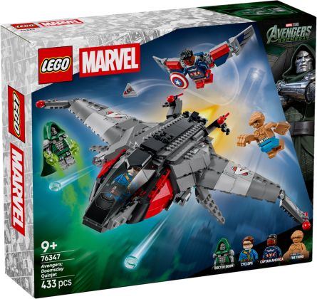 LEGO Marvel 76347 Avengers : Doomsday Le Quinjet